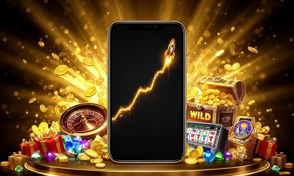 Mobile casino lobby